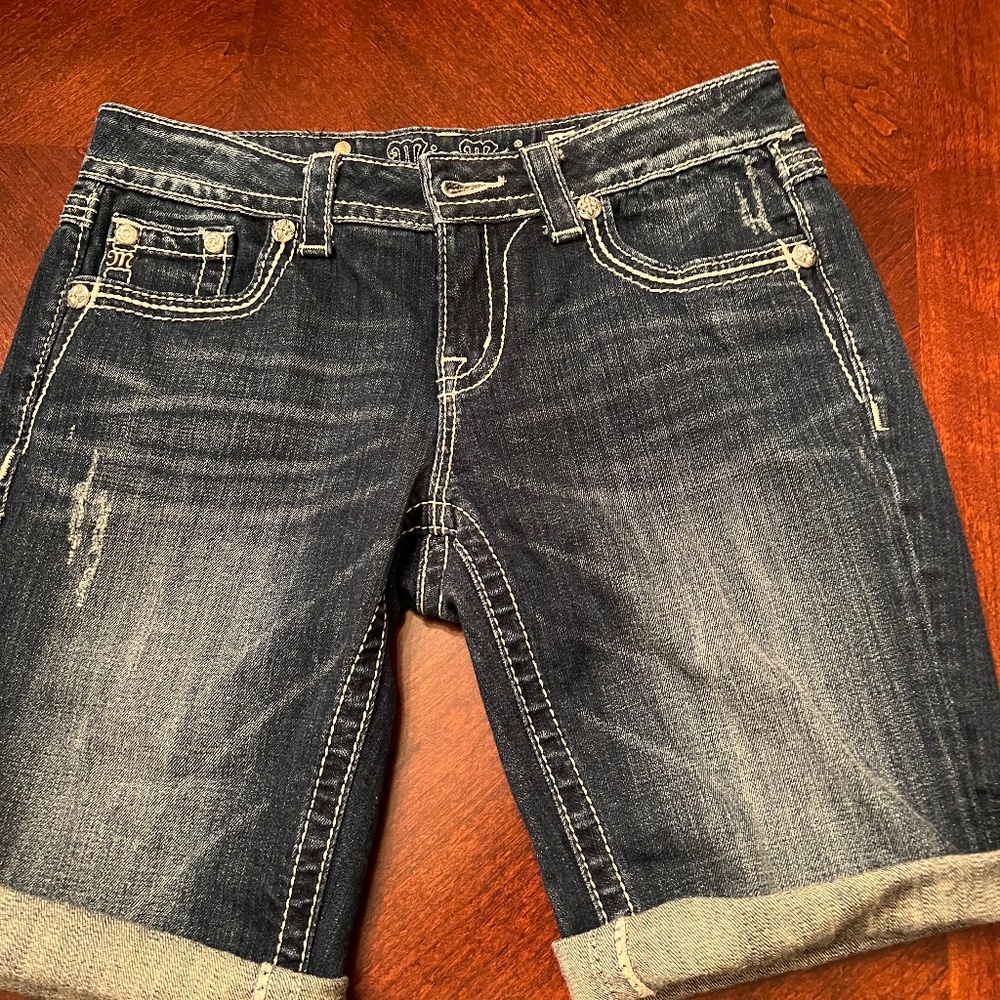 Miss Me Bermuda Shorts